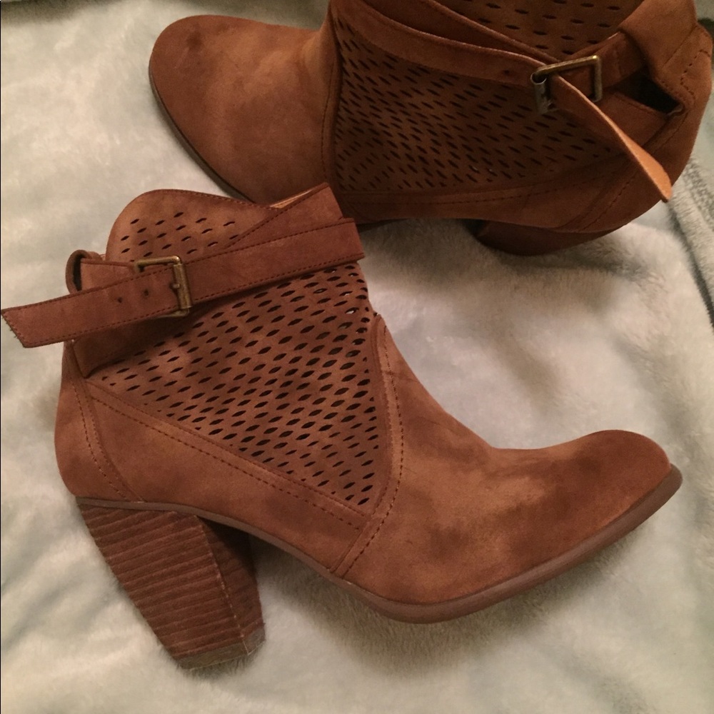 Cute Brown Booties from Buckle